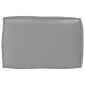 vidaXL Μαξιλάρι Γκρι 60 x 40 x 12 cm Ύφασμα Όξφορντ