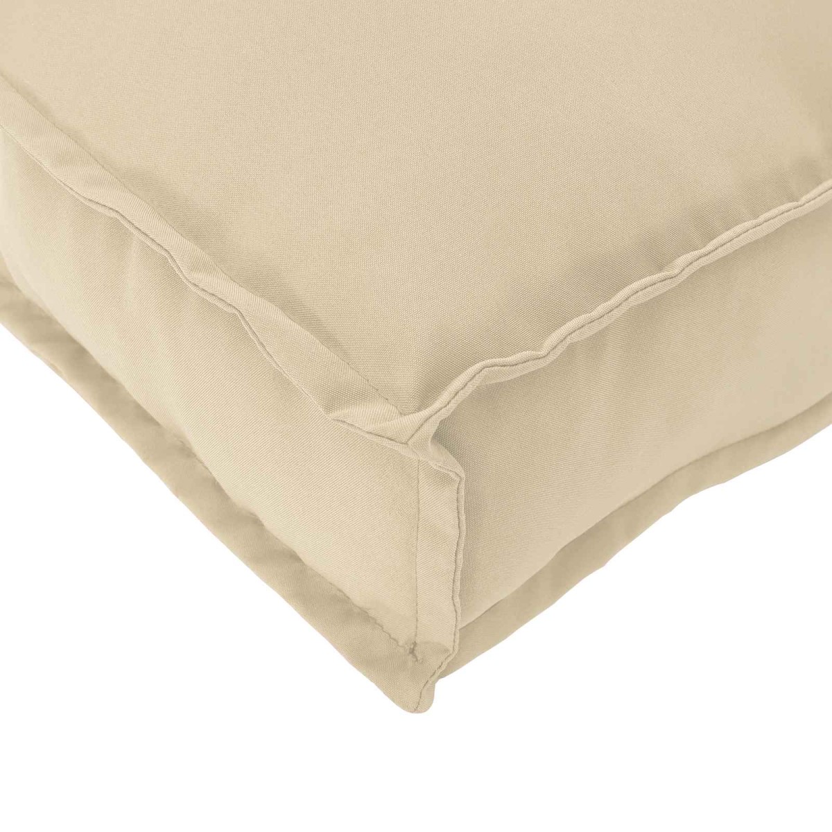 vidaXL Μαξιλάρι Μπεζ 60 x 40 x 12 cm Ύφασμα Όξφορντ