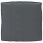 vidaXL Μαξιλάρι Ανθρακί 80 x 80 x 12 cm Ύφασμα Όξφορντ