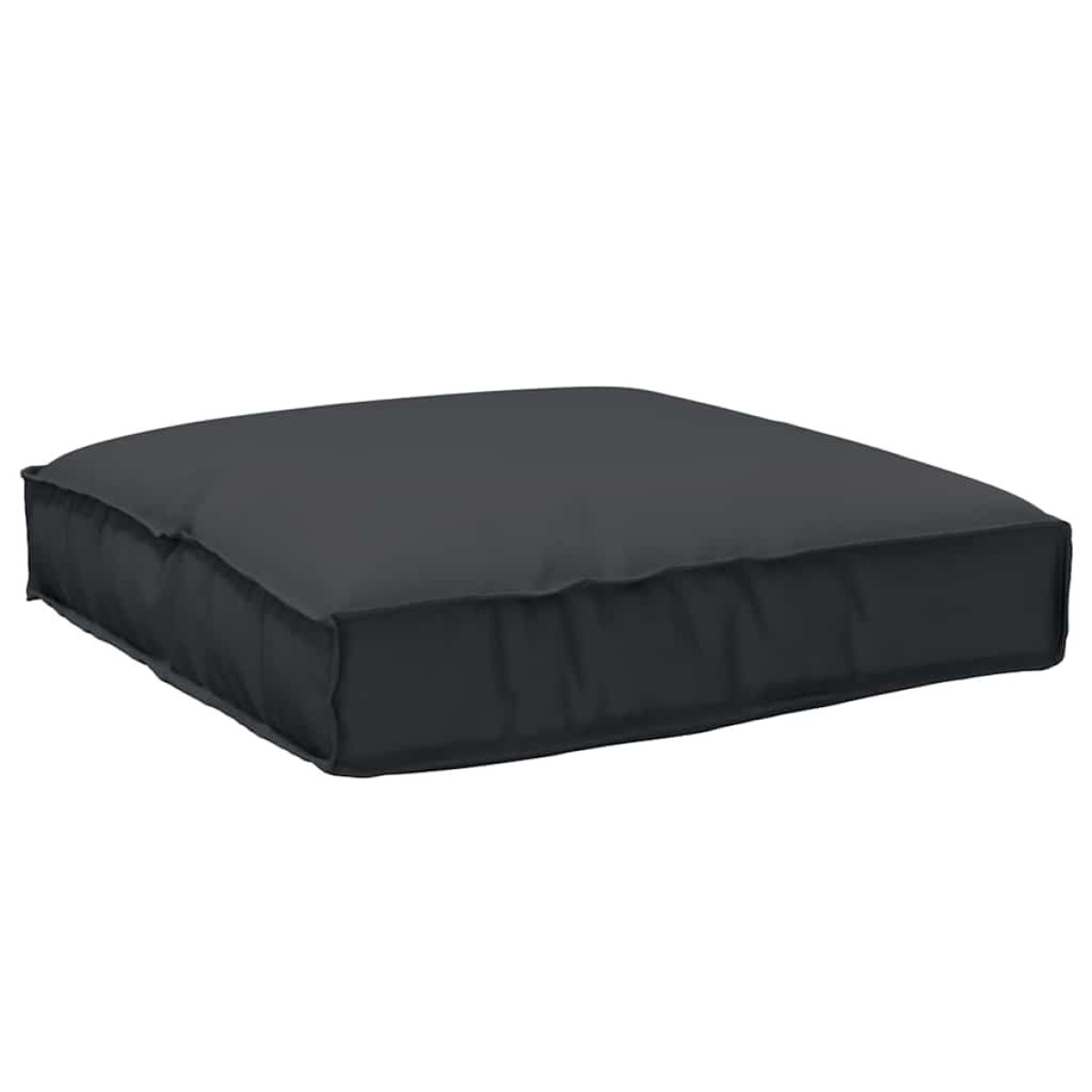 vidaXL Μαξιλάρι Μαύρο 80 x 80 x 12 cm Ύφασμα Όξφορντ