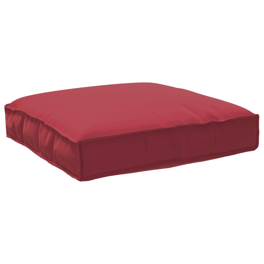 vidaXL Μαξιλάρι Κόκκινο 80 x 80 x 12 cm Ύφασμα Όξφορντ