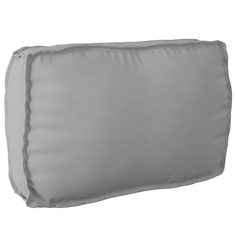 vidaXL Μαξιλάρι Γκρι 70 x 40 x 12 cm Ύφασμα Όξφορντ