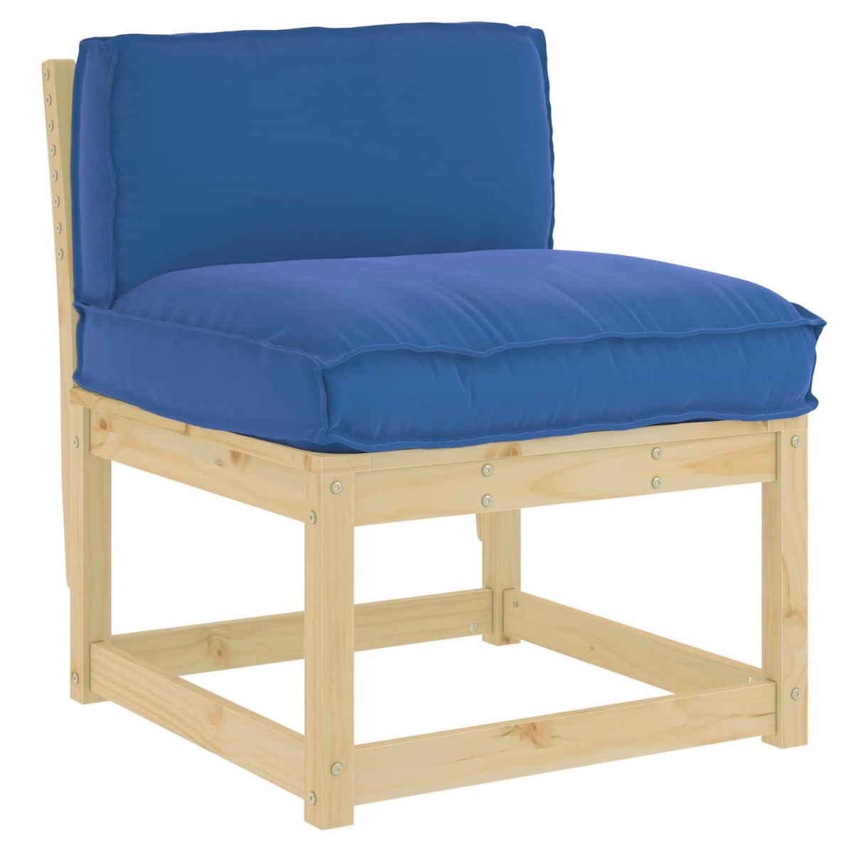 vidaXL Μαξιλάρι Βασιλικό Μπλε 70 x 40 x 12 cm Ύφασμα Όξφορντ