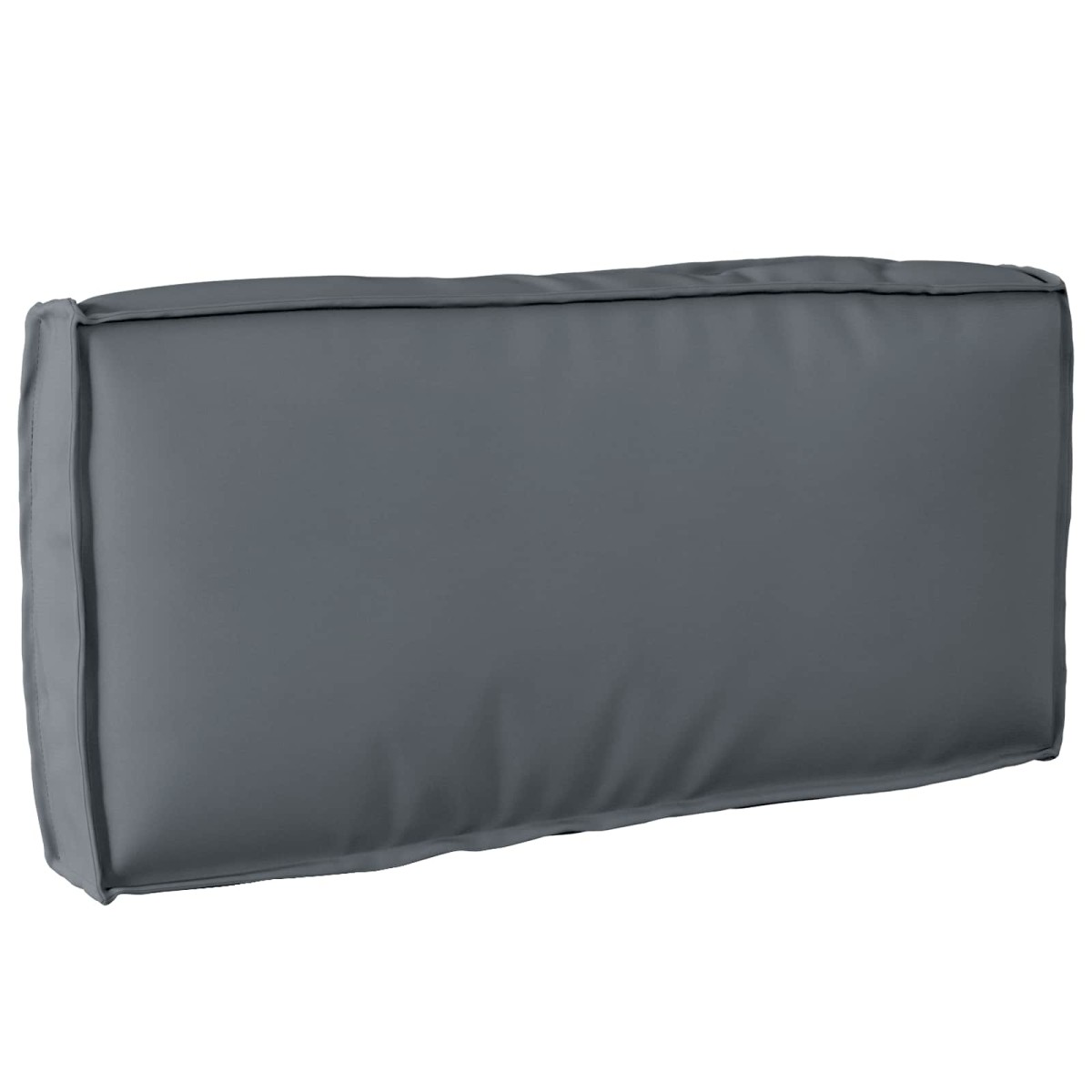 vidaXL Μαξιλάρι Ανθρακί 80 x 40 x 12 cm Ύφασμα Όξφορντ