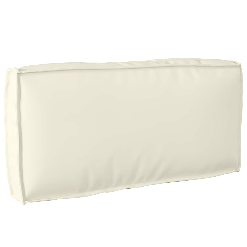 vidaXL Μαξιλάρι Κρεμ 80 x 40 x 12 cm Ύφασμα Όξφορντ