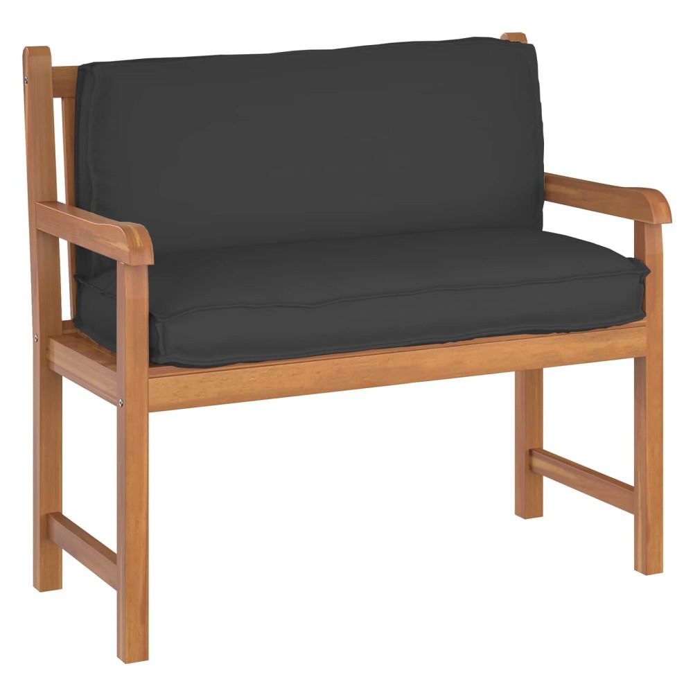 vidaXL Μαξιλάρι Μαύρο 120 x 40 x 12 cm Ύφασμα Όξφορντ