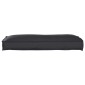vidaXL Μαξιλάρι Μαύρο 120 x 40 x 12 cm Ύφασμα Όξφορντ