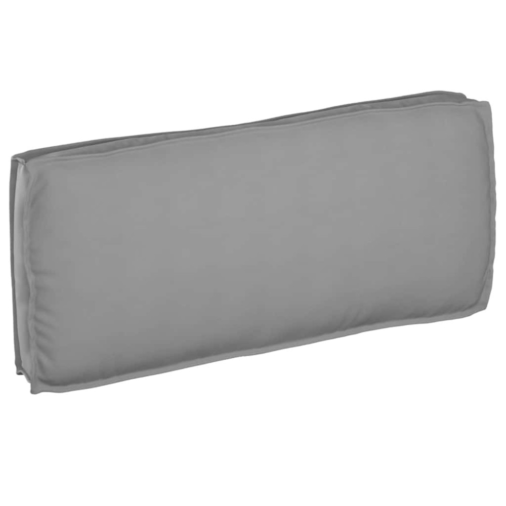 vidaXL Μαξιλάρι Ύφασμα Όξφορντ Γκρι 120 x 50 x 12 εκ.