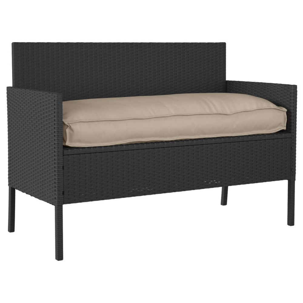 vidaXL Μαξιλάρι Ύφασμα Όξφορντ Taupe 120 x 50 x 12 εκ.