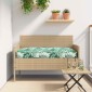vidaXL Μαξιλάρι Σχέδιο Φύλλου 120 x 60 x 12 εκ. Ύφασμα Όξφορντ Φύλλο