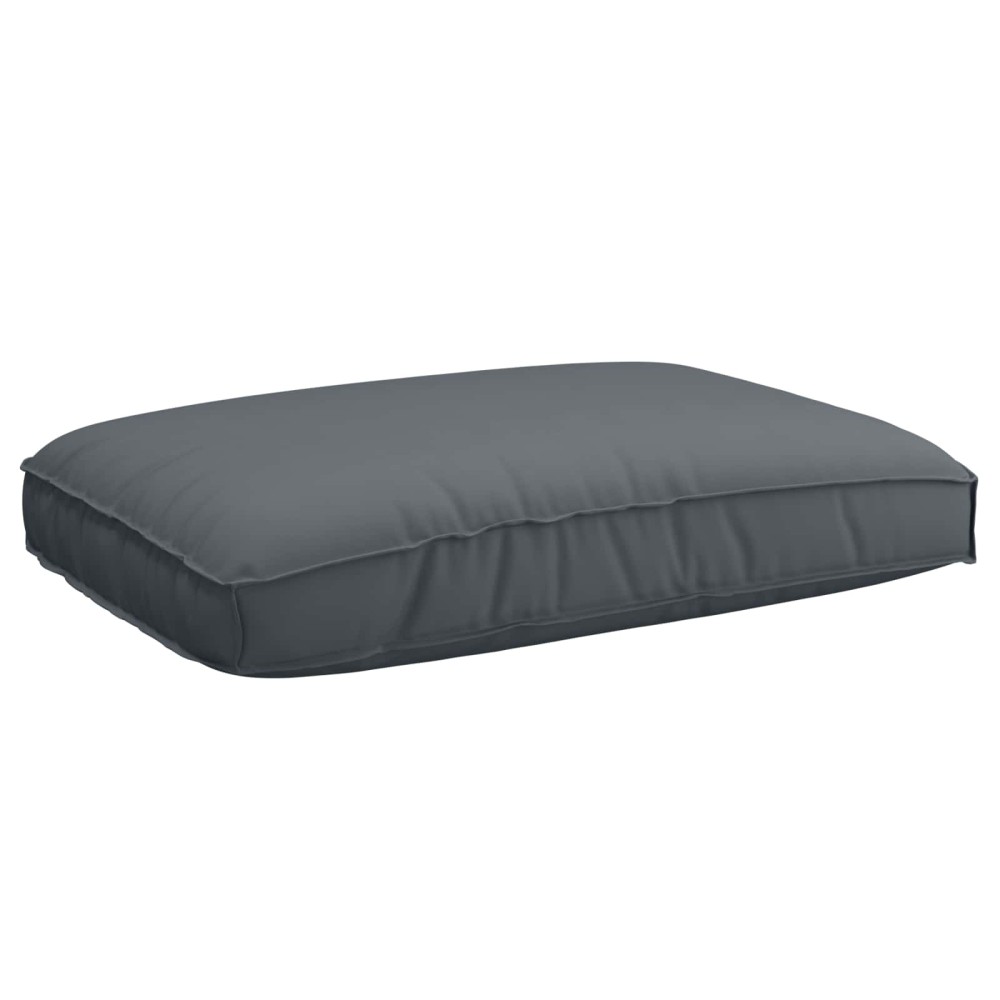 vidaXL Μαξιλάρι Ανθρακί 120 x 80 x 12 cm Ύφασμα Όξφορντ
