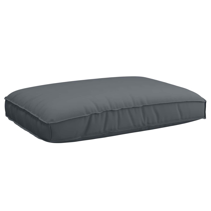 vidaXL Μαξιλάρι Ανθρακί 120 x 80 x 12 cm Ύφασμα Όξφορντ