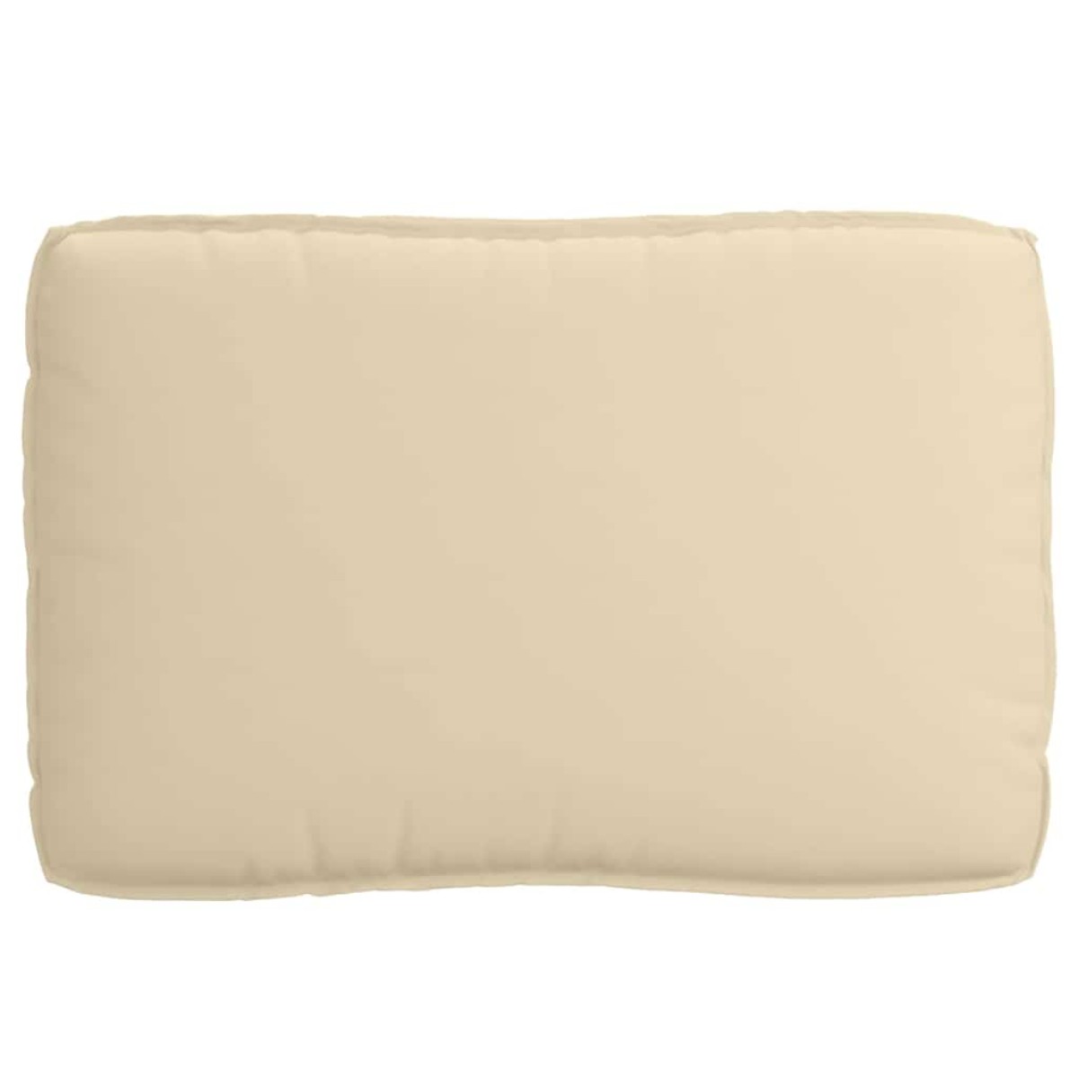 vidaXL Μαξιλάρι Μπεζ 120 x 80 x 12 cm Ύφασμα Όξφορντ