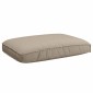 vidaXL Μαξιλάρι Taupe 120 x 80 x 12 cm Ύφασμα Όξφορντ