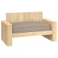 vidaXL Μαξιλάρι Taupe 120 x 80 x 12 cm Ύφασμα Όξφορντ