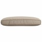 vidaXL Μαξιλάρι Taupe 120 x 80 x 12 cm Ύφασμα Όξφορντ