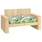 vidaXL Μαξιλάρι Floral Πολύχρωμο 120 x 80 x 12 cm Ύφασμα Όξφορντ