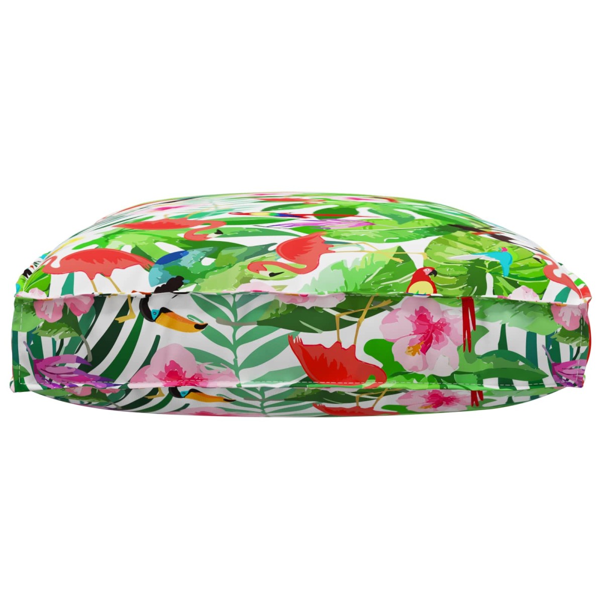 vidaXL Μαξιλάρι Floral Πολύχρωμο 120 x 80 x 12 cm Ύφασμα Όξφορντ
