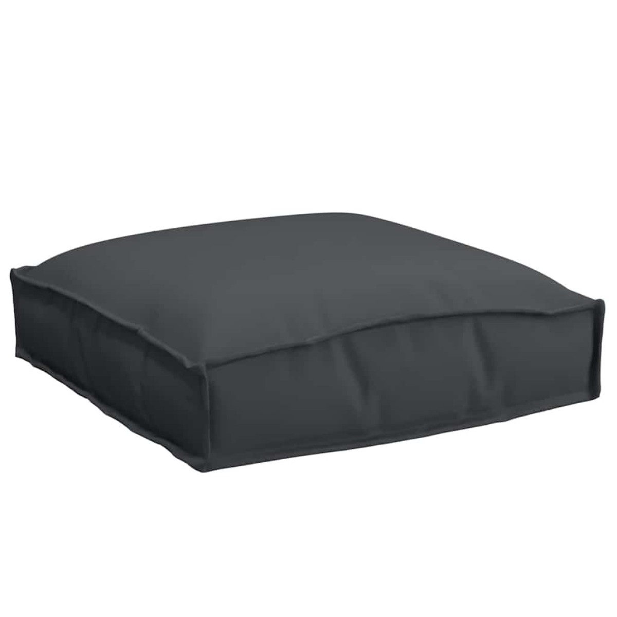 vidaXL Μαξιλάρι 2 τμχ. Ύφασμα Όξφορντ Μαύρο 40 x 40 x 8 εκ.