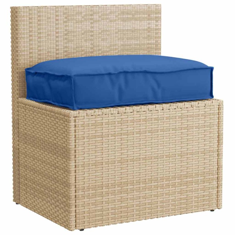 vidaXL Μαξιλάρι Βασιλικό Μπλε 60 x 40 x 8 εκ. Ύφασμα Όξφορντ