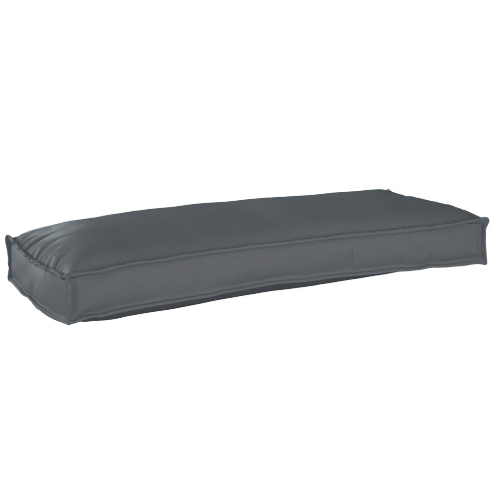 vidaXL Μαξιλάρι Ανθρακί 100 x 40 x 8 εκ Ύφασμα Όξφορντ