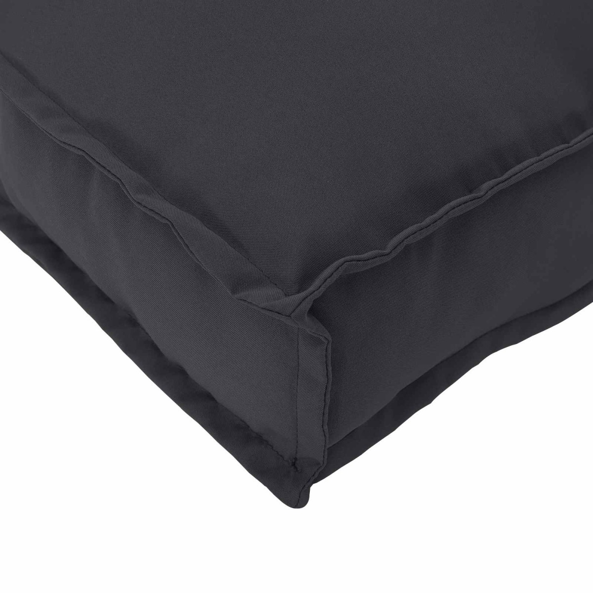 vidaXL Μαξιλάρι Μαύρο 100 x 40 x 8 εκ Ύφασμα Όξφορντ