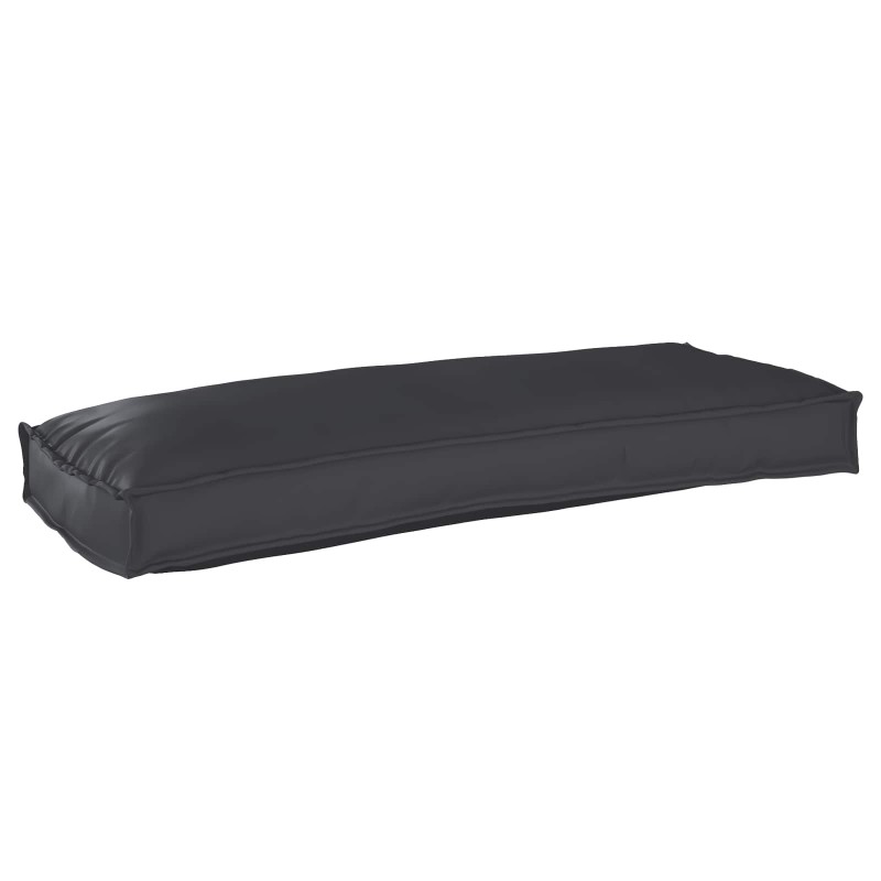 vidaXL Μαξιλάρι Μαύρο 100 x 40 x 8 εκ Ύφασμα Όξφορντ