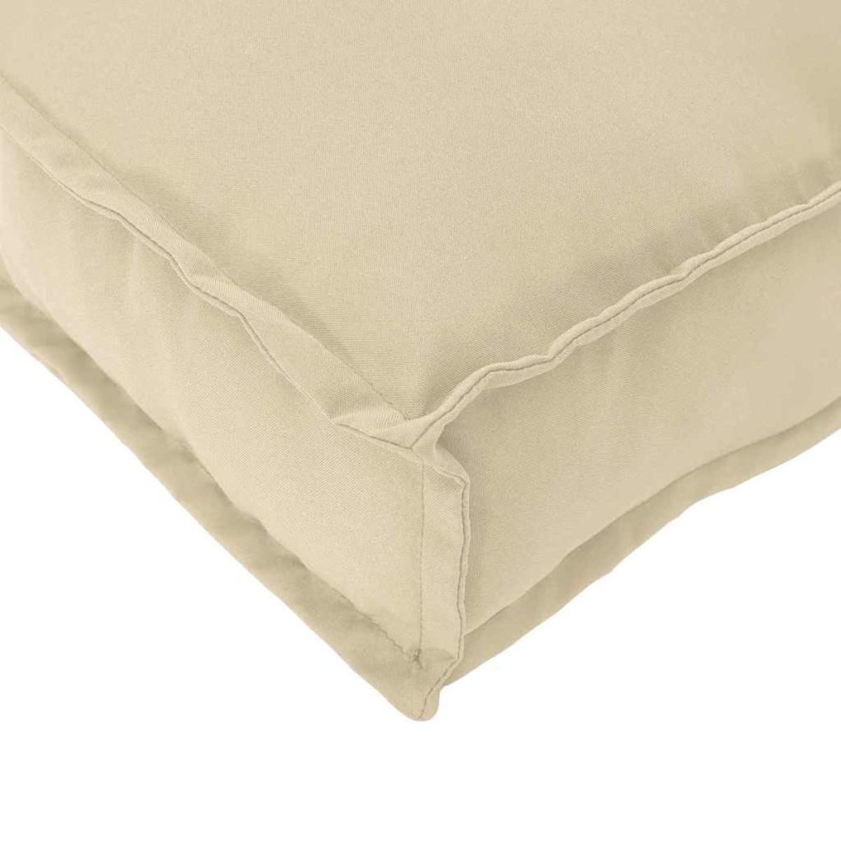 vidaXL Μαξιλάρι Μπεζ 110 x 40 x 8 εκ Ύφασμα Όξφορντ