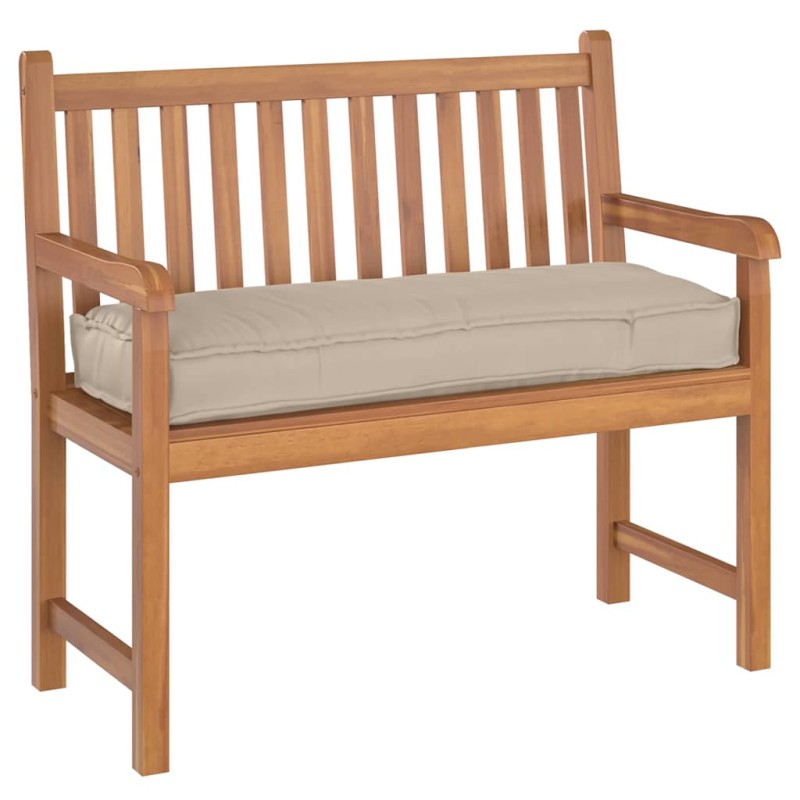 vidaXL Μαξιλάρι Taupe 110 x 40 x 8 εκ Ύφασμα Όξφορντ