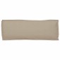vidaXL Μαξιλάρι Taupe 110 x 40 x 8 εκ Ύφασμα Όξφορντ