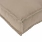 vidaXL Μαξιλάρι Taupe 110 x 40 x 8 εκ Ύφασμα Όξφορντ