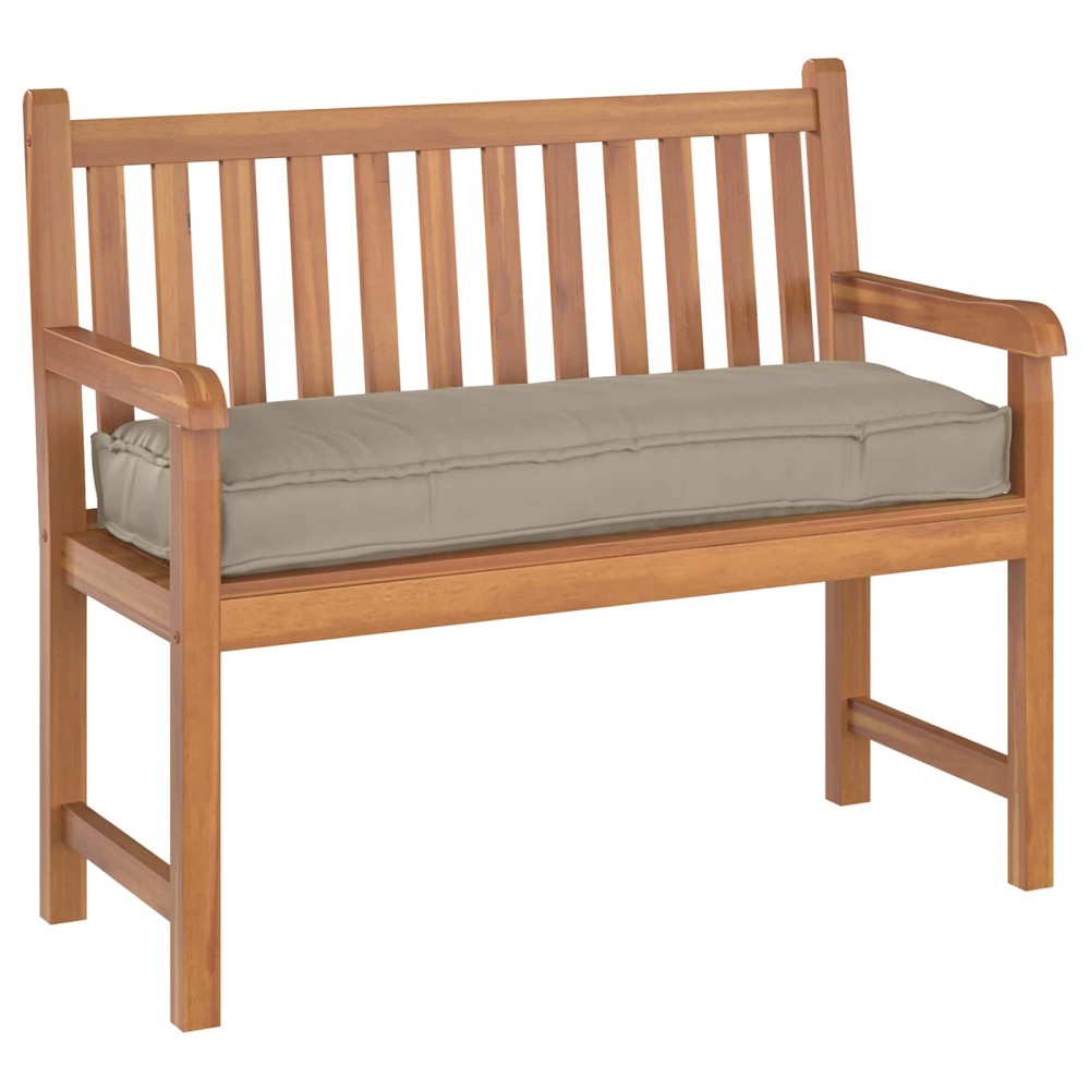 vidaXL Μαξιλάρι Taupe 120 x 40 x 8 εκ Ύφασμα Όξφορντ