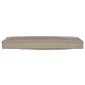 vidaXL Μαξιλάρι Taupe 120 x 40 x 8 εκ Ύφασμα Όξφορντ