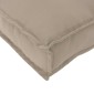 vidaXL Μαξιλάρι Taupe 120 x 40 x 8 εκ Ύφασμα Όξφορντ