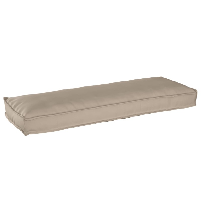 vidaXL Μαξιλάρι Taupe 120 x 40 x 8 εκ Ύφασμα Όξφορντ