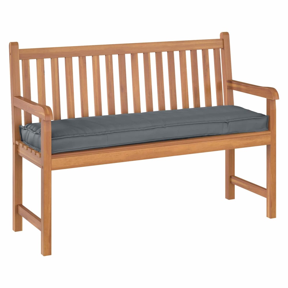 vidaXL Μαξιλάρι Ανθρακί 140 x 40 x 8 εκ. Ύφασμα Όξφορντ