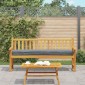 vidaXL Μαξιλάρι παλέτας Ανθρακί 180 x 40 x 8 εκ. Ύφασμα Όξφορντ