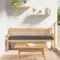 vidaXL Μαξιλάρι παλέτας Ανθρακί 200 x 40 x 8 εκ. Ύφασμα Οξφόρδης