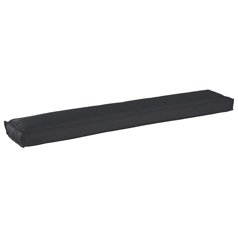 vidaXL Μαξιλάρι παλέτας Μαύρο 200 x 40 x 8 εκ. Ύφασμα Οξφόρδης