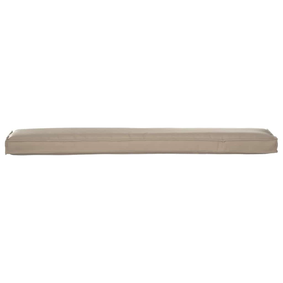 vidaXL Μαξιλάρι παλέτας Taupe 200 x 40 x 8 εκ. Ύφασμα Οξφόρδης