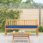 vidaXL Μαξιλάρι παλέτας Βασιλικό Μπλε 200 x 40 x 8 εκ. Ύφασμα Οξφόρδης