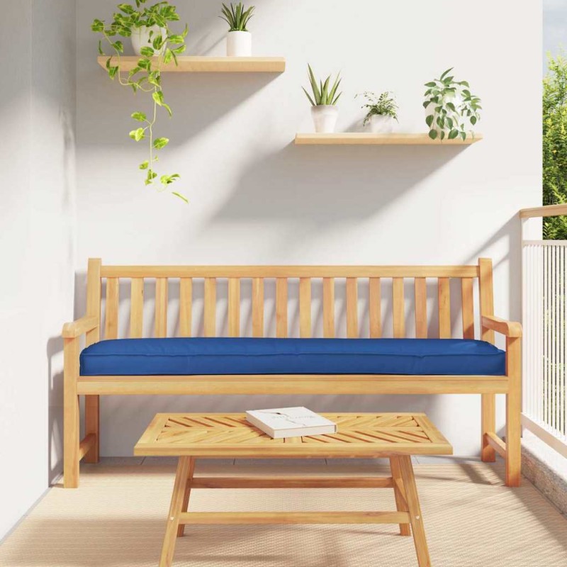 vidaXL Μαξιλάρι παλέτας Βασιλικό Μπλε 200 x 40 x 8 εκ. Ύφασμα Οξφόρδης