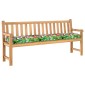 vidaXL Μαξιλάρι παλέτας Floral Τροπική Ζούγκλα 200 x 40 x 8 εκ.