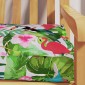 vidaXL Μαξιλάρι παλέτας Floral Τροπική Ζούγκλα 200 x 40 x 8 εκ.