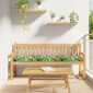 vidaXL Μαξιλάρι παλέτας Floral Τροπική Ζούγκλα 200 x 40 x 8 εκ.