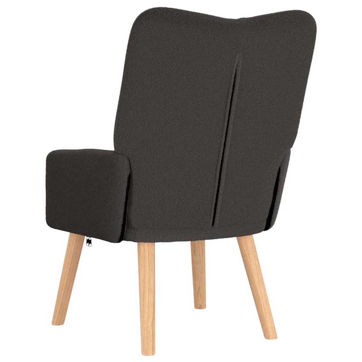 vidaXL Πολυθρόνα Σκούρο Γκρι 63 x 67 x 94 εκ.