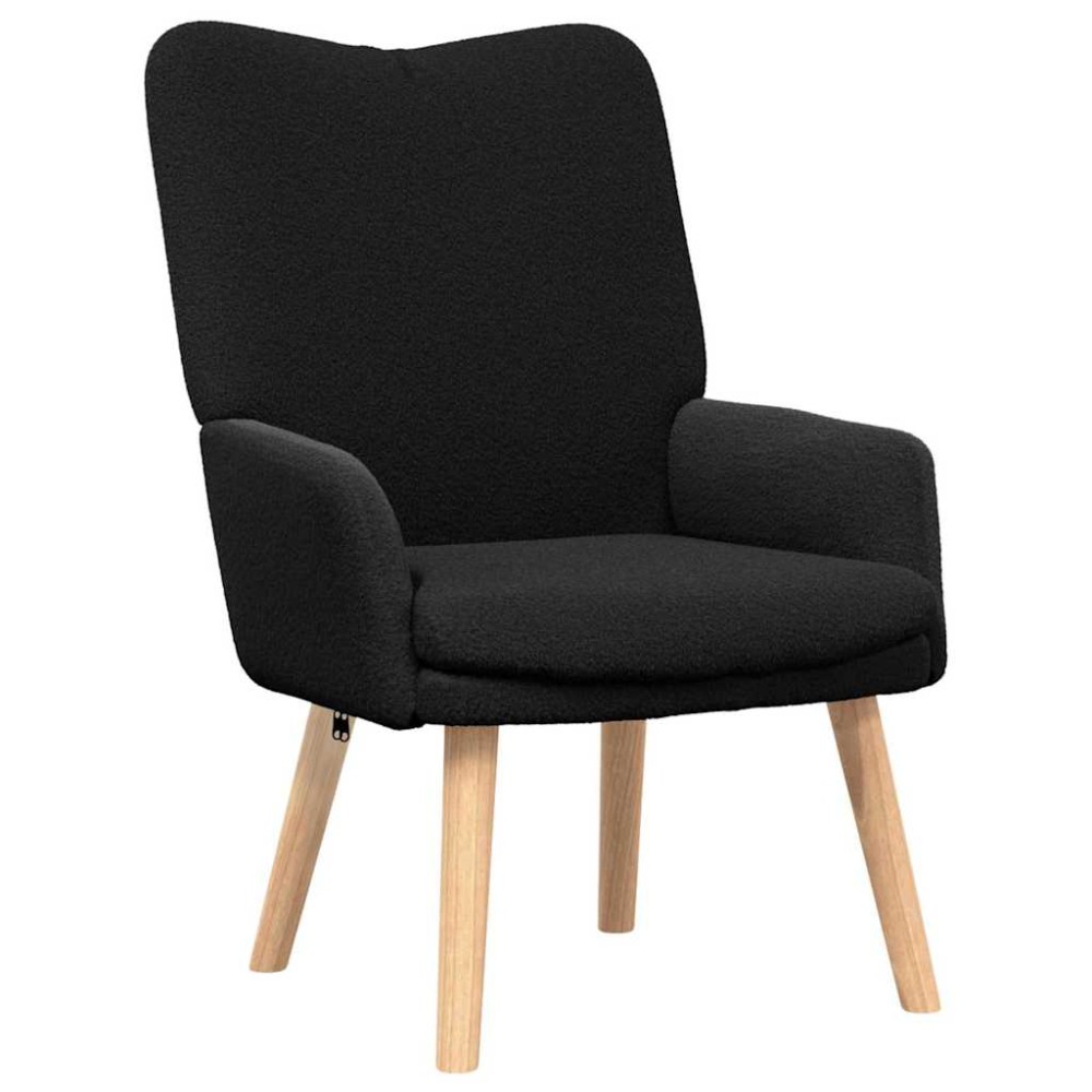 vidaXL Πολυθρόνα Μαύρο 63 x 67 x 94 εκ.
