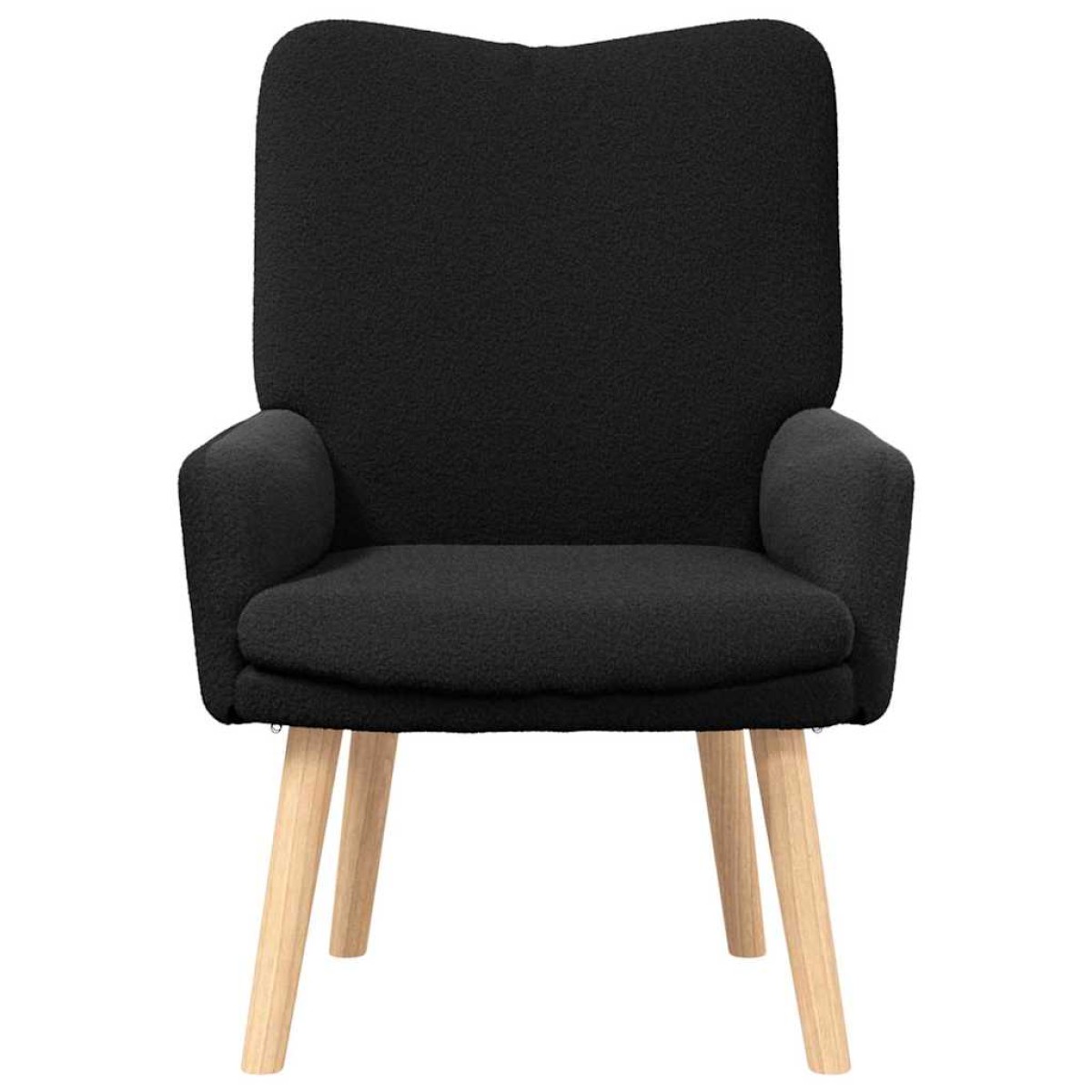vidaXL Πολυθρόνα Μαύρο 63 x 67 x 94 εκ.