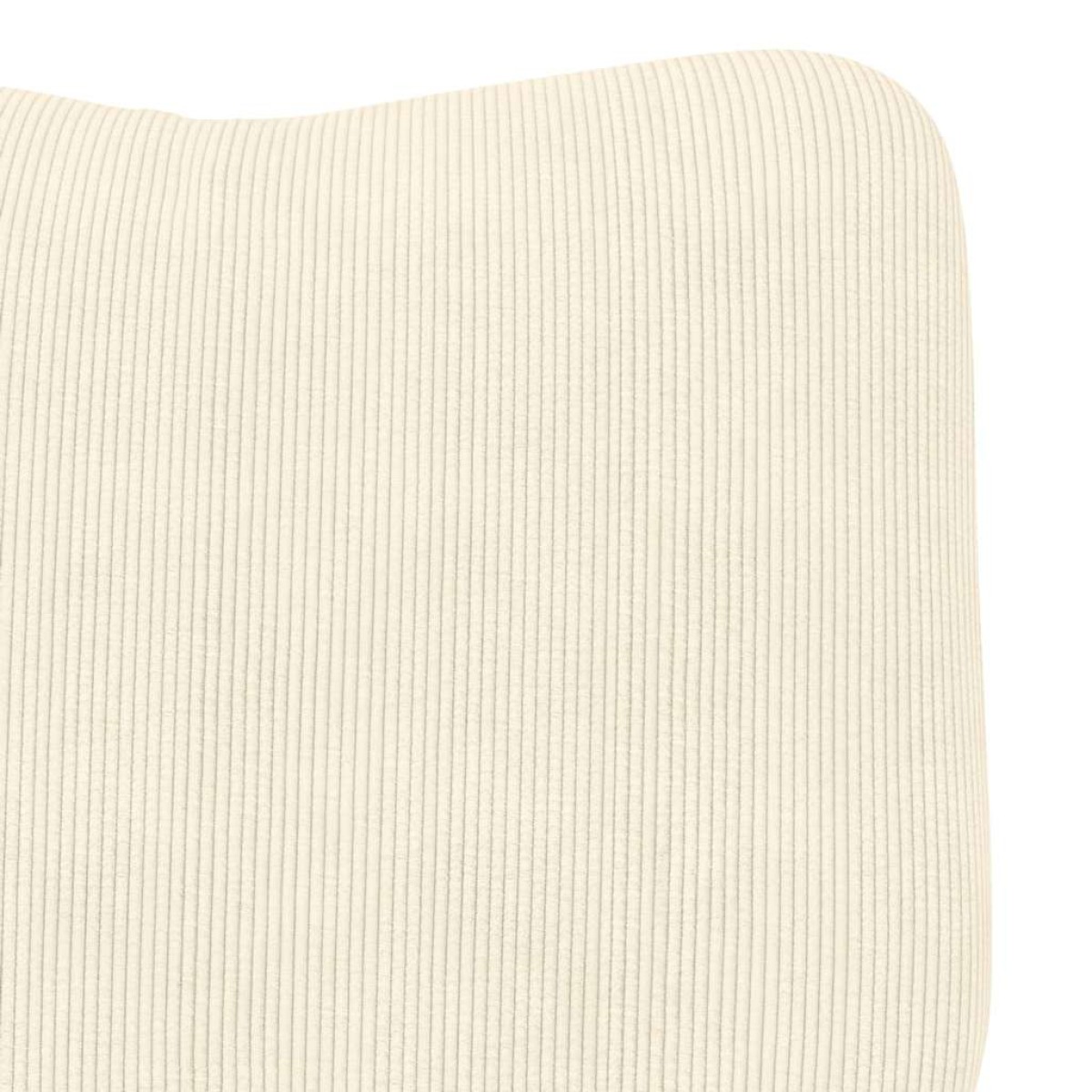 vidaXL Πολυθρόνα Κρεμ 63 x 67 x 94 εκ. ύφασμα