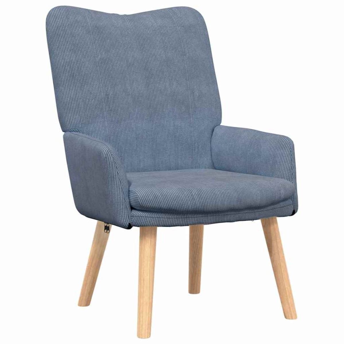 vidaXL Πολυθρόνα Μπλε 63 x 67 x 94 εκ. ύφασμα